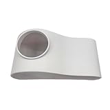 FewNvWa Acuario Cueva Subterránea con Agujero Único Refugio para Peces Camarones Decorativo de PP Superficie Lisa Fácil Mantenimiento Adecuado para, Blanco