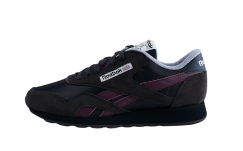 Top 10 Best Shoes for Gym Class: Reviews and Buying Guide 13 Reebok Classic Nylon Mens Sneakers Tennis Shoes, Washed Black/Black/Black Cherry, 10