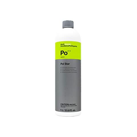 Koch-Chemie - Pol Star - Textile, Leather & Alcantara Cleaner; Natural Cleaner, Protection Formula; No Water Marks (1 Liter) Cover