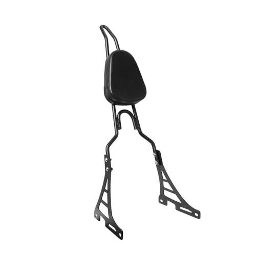 Respaldo trasero con almohadilla acolchada para evitar la fatiga en Sportster XL 883 1200