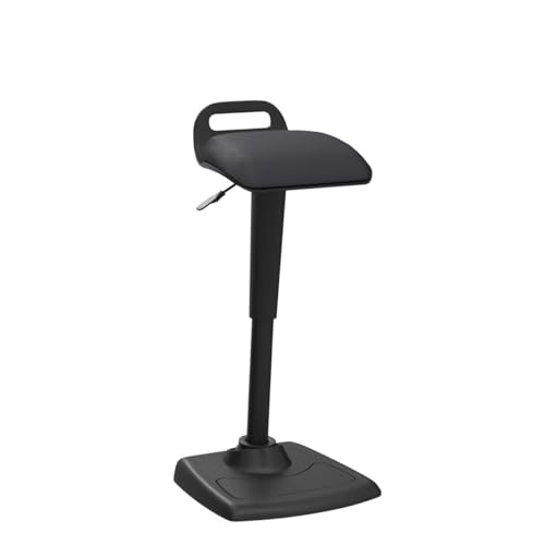 Vari Active Seat - Adjustable Ergonomic Standing Desk Chair for Adults - Portable Home Office Furniture, Comfortable Wobble Stool with Dynamic Range of Motion - Fully Assembled