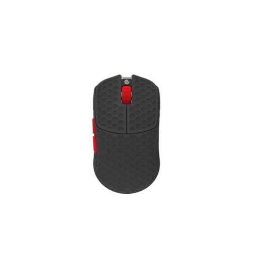 Image of G-Wolves HTX Mini Wireless Gaming Mouse -8k Reporting Rate- PAW3395 Sensor - 50 to 26,000 CPI - 26±2Gram (8K Report-Black-Red)