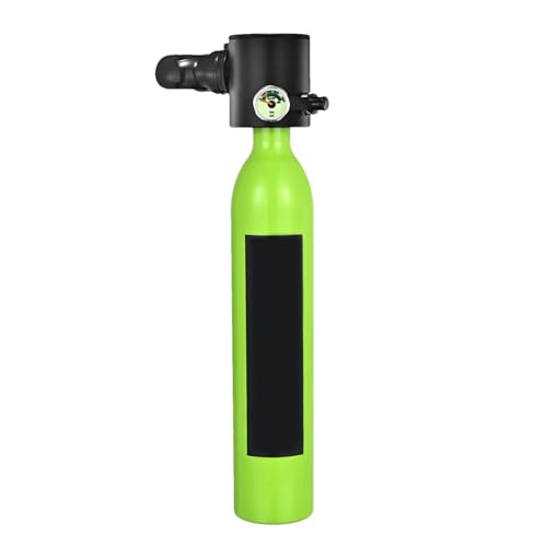Tanque de buceo reutilizable para respiración subacuática con manómetro fácil de leer 0.5L