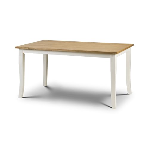 Julian Bowen Commode Large à 6 tiroirs Maine, Blanc Surf