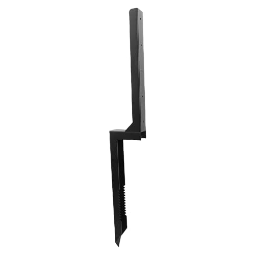 Kit de reparación de postes de cerca para reforzar postes de madera rotos por viento 6