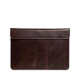 INCARNE Leather Laptop Sleeve 14 inch - Fits MacBook Pro 14-in 2021 M1 A2442 & 13-13.3 Inch - MacBoo