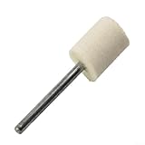 Polier-Bit-Set mit Woll-Polierscheiben, 20-teiliges Set für Schmuck, Uhren und Metallveredelung (20 Stück)