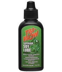 Tri Flow Superior Soy Biodegradable Bicycle Lube 2oz Drip. by Tri-Flow