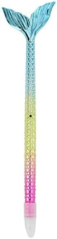 Miniatura 3 de Jot Un (1) bolígrafos metálicos de cola de sirena, 7.25 pulgadas de largo, los colores varían