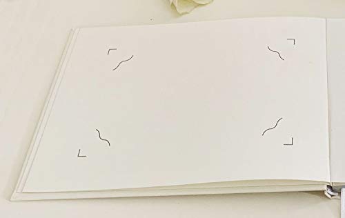 Celebration Of Life Funeral Guest Book - Informal Lined Inner Page Format - Boxed - White - Size: 8.9" X 6.7" #TOP3