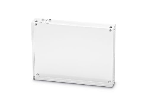 Cadre photo en acrylique transparent MAUL avec bloc épais stable de 2,4 cm