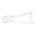 Worker4Nerf AK Style Shoulder Stock for nerf N-strike Elite and Nerf Modulus Series Worker Nerf Toy (White)