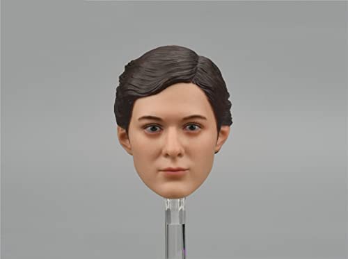 VUSLB 1/6 Escala European Female Nurse Head Sculpt Carving Model WWII Solider Beauty Fit 12