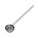 LEIFENY 1PCS 2 Tablespoon Coffee Scoop, 9.5' Long Handle Measuring Spoon, Two tbsp (30 ml) Stainless Steel Scooper