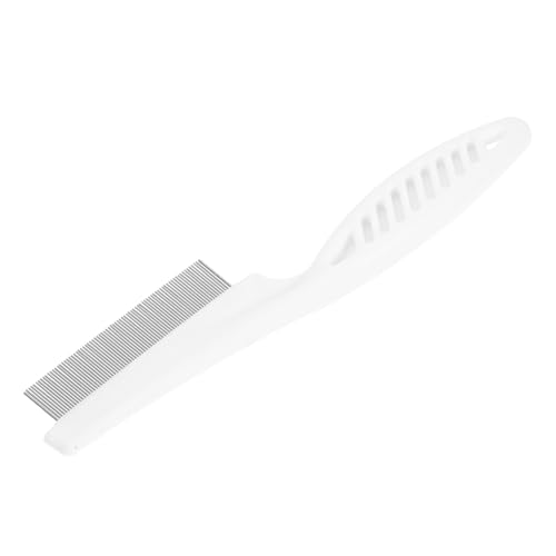 ifundom Compact Cat Grooming Comb Durable Metal Fine Teeth Pet Grooming Tool for Cats Ergonomic Design for Comfortable Use for Shedding Dematting and Cleaning Fur Multi Functional Pet Comb