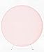 Harfirbe 6.5ft Round Backdrop Cover Baby Shower Baby Pink Background Birthday Party Decoration Children Theme Background