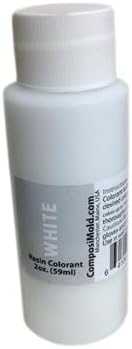 White Epoxy Pigment (Colorant, Dye, Tint) 2oz