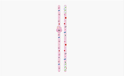 Official BT21 Baby Character Figure Strap - Smartphone One-Handed Holder Finger Grip Accessory (Cooky)