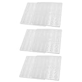 Angoily 3 Series Silicona Para Letras Para Creaciones De Joyas Y Manualidades Diy Transparente Y Flexible Para Colgantes Y Llaveros 2 Piezas X 3