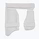 DSC Condor Surge Cricket Thigh Pad | Color: White | Size: Boys, Right Hand | For Men & Boys | Material: PVC | High Density Foam Inside | Towel Back for Absorption.