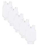 TupTam Baby Jungen Achselbody – Weicher Baby Body im 5er Pack aus Baumwolle, Body Baby Unifarben OEKO-TEX zertifiziert, Farbe: Farbenmix 4, Größe: 104