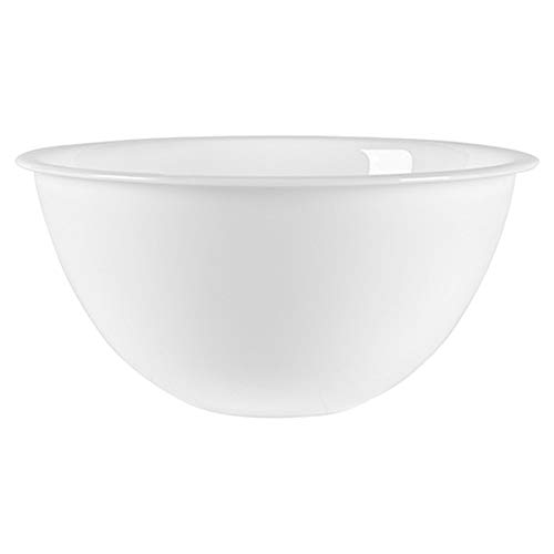 Bowl de vidrio opal blanco extra grande set 6 miniatura 1