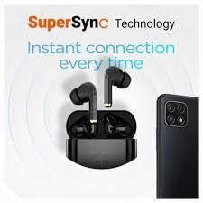 Image of Fire Boltt Fire Pods Ninja Pro 411 True Wireless - In Ear, Black