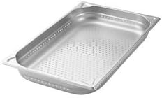 Prochef 18-8 Perforated GN Pan with Reinforced Overlapping Prevention, 1/1, 2.6 inches (65 mm)
