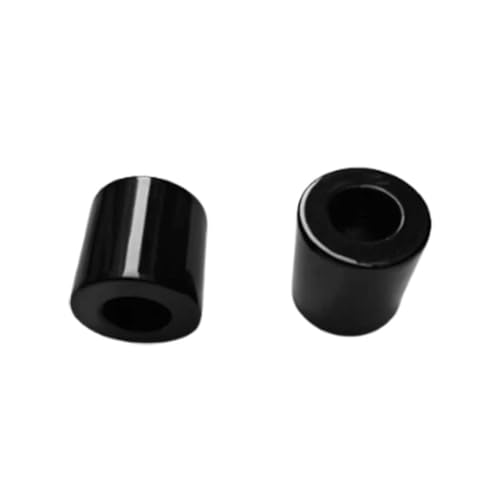 Rehausseurs guidon noir brillant 1 pouce 25 mm pour moto custom