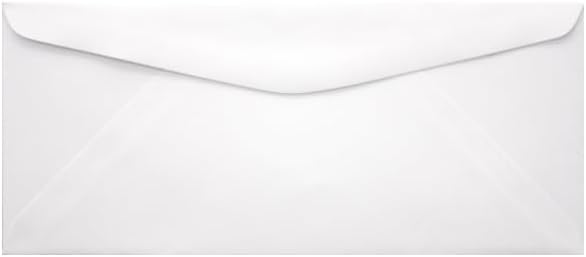 Limited Papers (TM) Regular Mailing And Business Envelopes, White Color, Gummed seal, 24 Pound, Variety of Sizes And Quantities. (#6.4 - (3.5 x 6), 1000)