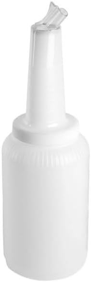 Chabrias Ltd Store & Pour - Ultimate Save and Serve Flair Bottle Pourer - Ideal Cocktail Pourer and Drinks Storage Solution (White, 2 Litre)