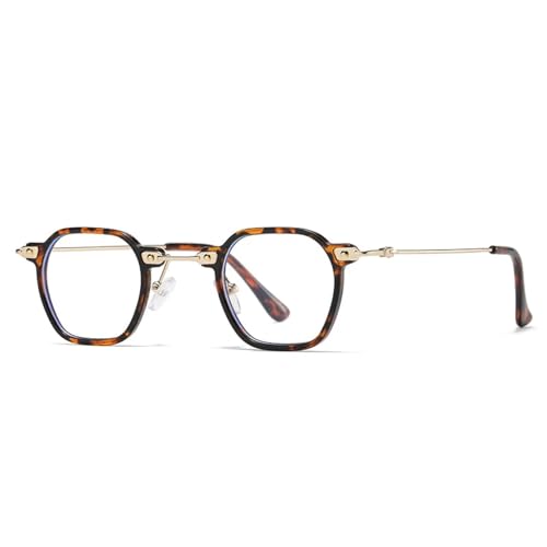 Lunettes de soleil punk à rivets rétro et verres dégradés transparents tendance UV400