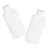 HINTRMENT 2 pièces Flacon de Lavage Bouteille Plastique à Presser pour Laboratoire Tatouage Arrosage Nettoyage Polyvalent pour Produits Chimiques et Shampoing