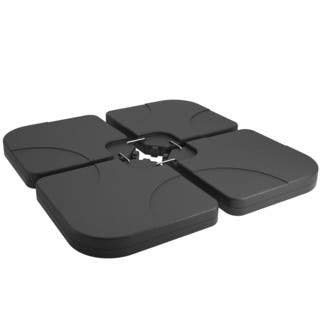 Westin Outdoor 9814101 Universal Standard Cross Base Umbrella Weights, Black - 4 Piece