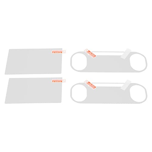 Hilitand - for PS VITA 2000 Screen Protector, 2Pcs 9H Tempered Glass Front Screen Protector and 2Pcs HD Clear PET Back Screen Film for PS VITA 2000