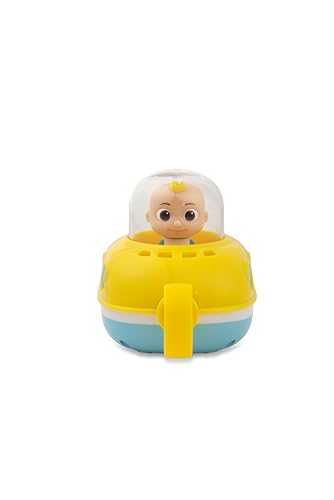 Skip Hop x CoComelon Baby Bath Toy JJ Pull & Go Submarine with Pull String Wind-Up Propeller, Pool & Beach Water Toy Teaches Floating, Sinking, Cause and Effect & Motor Skills, Age 12m+ - image 2
