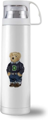 くま ポロベアー 水筒 魔法瓶 スポーツボトル 魔法びん瓶 水カップ コーヒーカップ 真空断熱 便利 漏れ防止 直飲み 大容量 携帯便利 タンブラー 500ml かわいい おしゃれ キャラクター 人気 グッズ 男女兼用