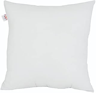Set of 1-58cm x 58cm Odd Size Hollowfibre Cushion Pads New White Inners Stuffer Square Pillow Insert Sofa Throw Hypoallergenic (Pack of 1 | 23" x 23")