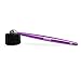 Cru5h Billiards Aluminum Chalk Holder – Octagon Cue Chalk Case for Predator & Pure Chalk – Lightweight Non-Magnetic Billiards Accessory for Pool Players & Pros (Purple)
