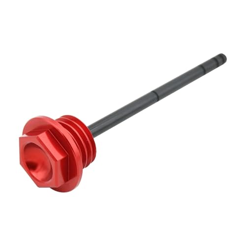 Tapón de llenado de aceite CNC en aluminio rojo para motos Honda CRF