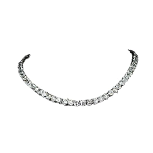 Bisutería de boda para mujer fina con zirconia cúbica redonda de alta pureza