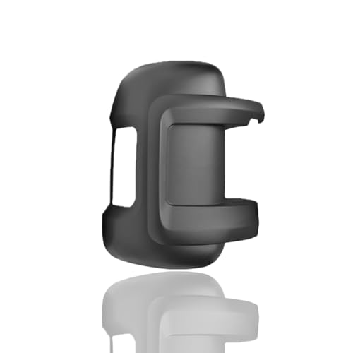 PROMOLINK Cache de rétroviseur extérieur Droit Compatible avec Peugeot Boxer Fiat Ducato Citroën Jumper à partir de 2006 Opel Movano à partir de 2021 Cache de remplacement de rétroviseur Noir