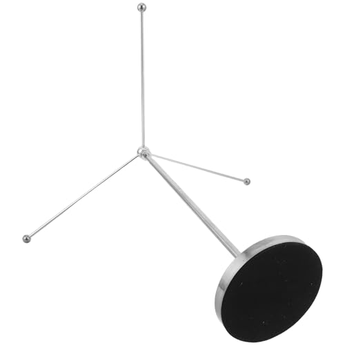 Genérico Soporte de Escritorio para Bandera Mini de Metal Base Telescópica Resistente, Asta Retráctil de Mesa para Oficina y Sala de Reuniones, Soporte Compacto para Banderas Pequeñas