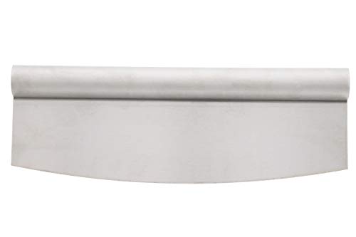 Gia’s Kitchen 11” Stainless Steel Pizza Rocker Knife– Chop and Slice Perfect Portions – Doubles as a Vegetable, Salad & Herb Mincer, Slicer, Dicer