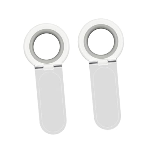 PENIKOKO 2 piezas Elevadores Asiento Inodoro Adhesivos Manijas Prácticas para Tapa Wc Accesorios Baño Higiénicos para Hogar y Oficina Evitan Directo