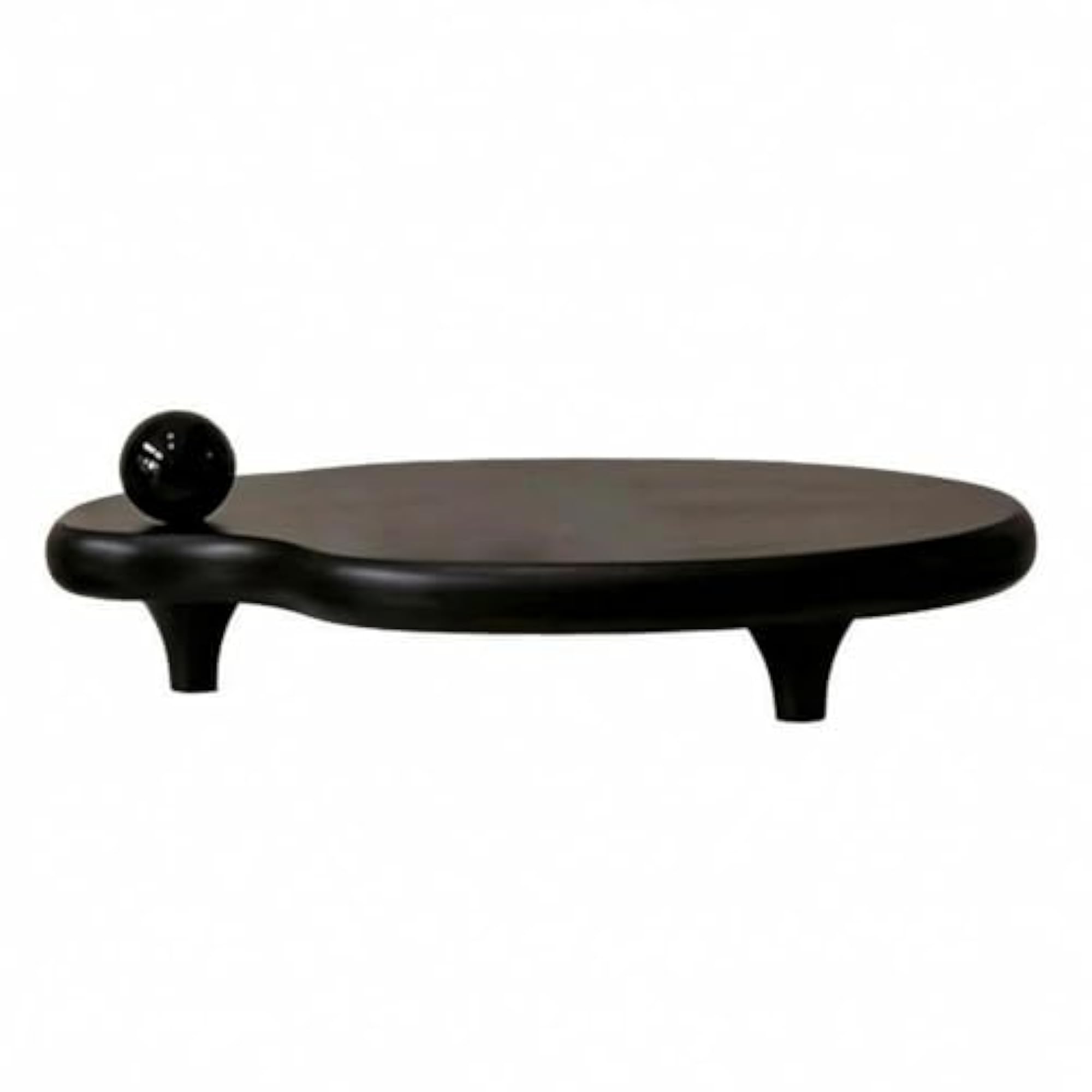 Glossy Finish Decorative Geometric Tray