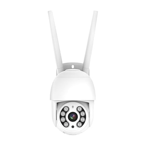 ENOVN Indoor/Outdoor Security Camera,2.4GHz with Night Vision,Motion Detection,2-Way Audio,Pan/Tilt,Cloud & SD Card Storage，Weatherproof,Phone App for Home Surveillance Cover