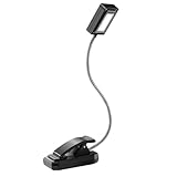 [Arklove]感応式LEDライト 釣り用上餌灯 防虫赤光モード+3段調光 強力クリップで譜面台/足元対応 充電式手元ライト 屋外作業/読書灯として多用途 スマート充電誘導ベイトライト