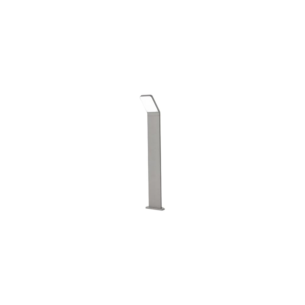 Zacisk świetlny Led 12W do ogrodu, Ip65, 1050 Lm, H. 60 Cm, 3000K, lakierowane aluminium, jasnoszary - Perenz