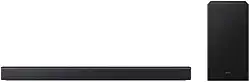 Soundbar Samsung HW-B450F, com 2.1 canais, 300W, Bluetooth, Subwoofer sem fio e Dolby Audio